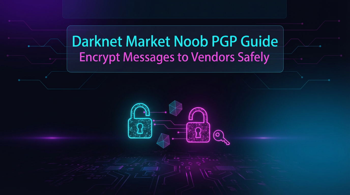 PGP for Darknet Noobs (2025) – Encrypt Messages to Vendors Safely