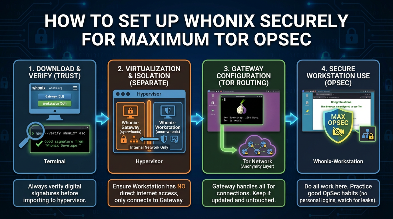 How To Set Up Whonix Securely in 2025 (Maximum Tor OpSec)
